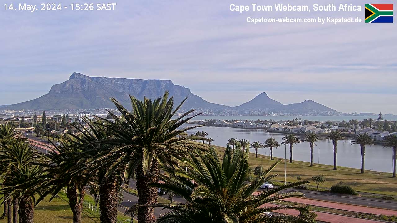 Live Webcam mit dem Tafelberg in Kapstadt